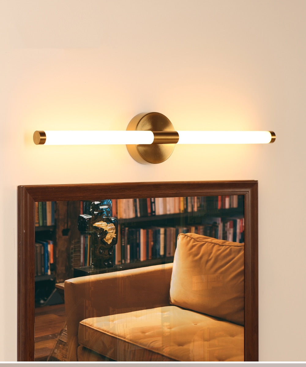 EB Long Wall Sconces Double Lampshade Up Down