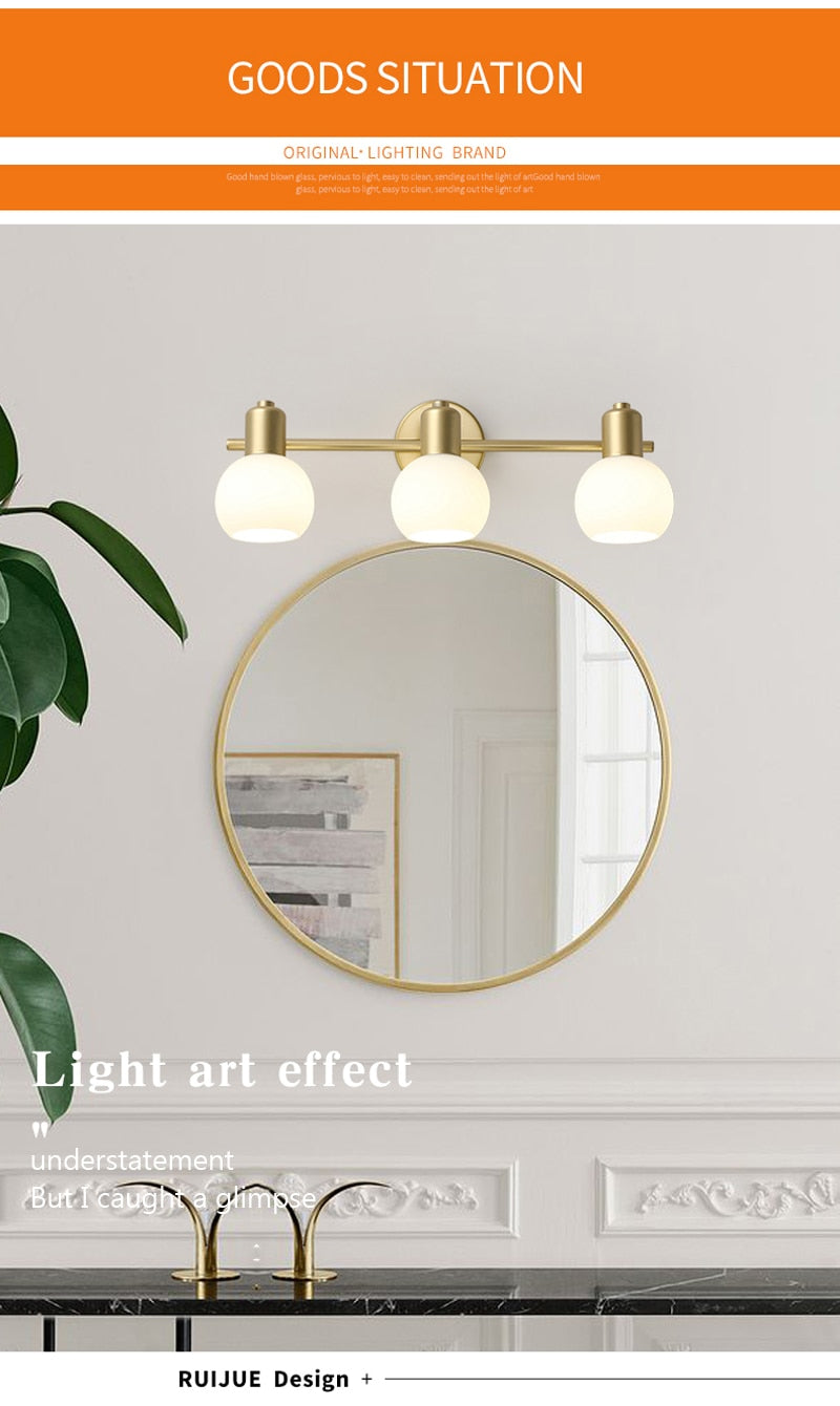 Wad Copper Industrial Wall Lamp