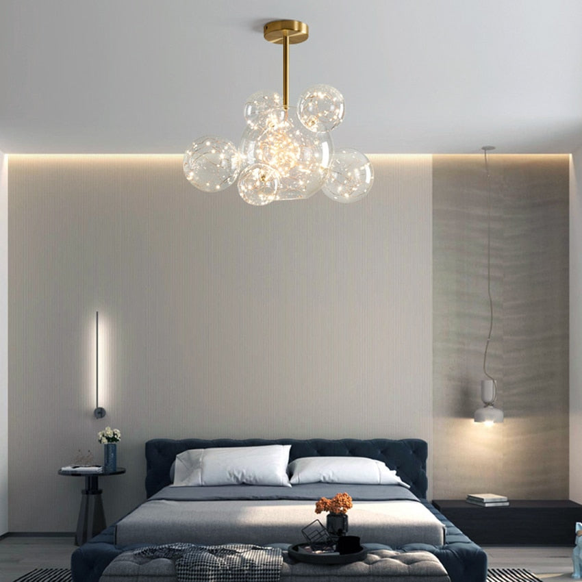 Runa Elegant Glass Pendant Lights