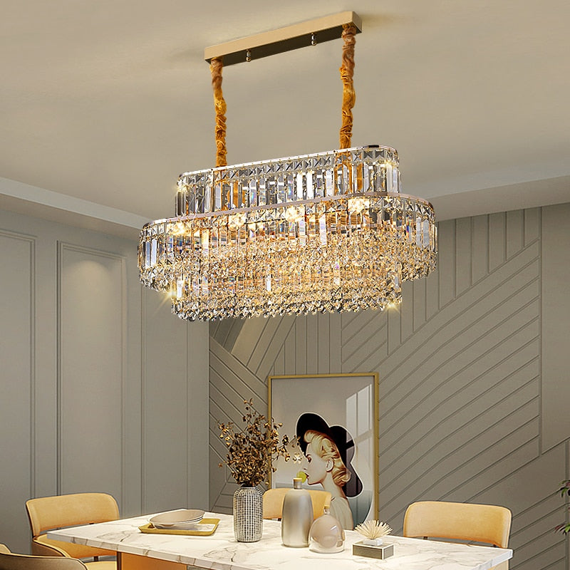 Ylk Ysolde Modern Crystal Chandelier