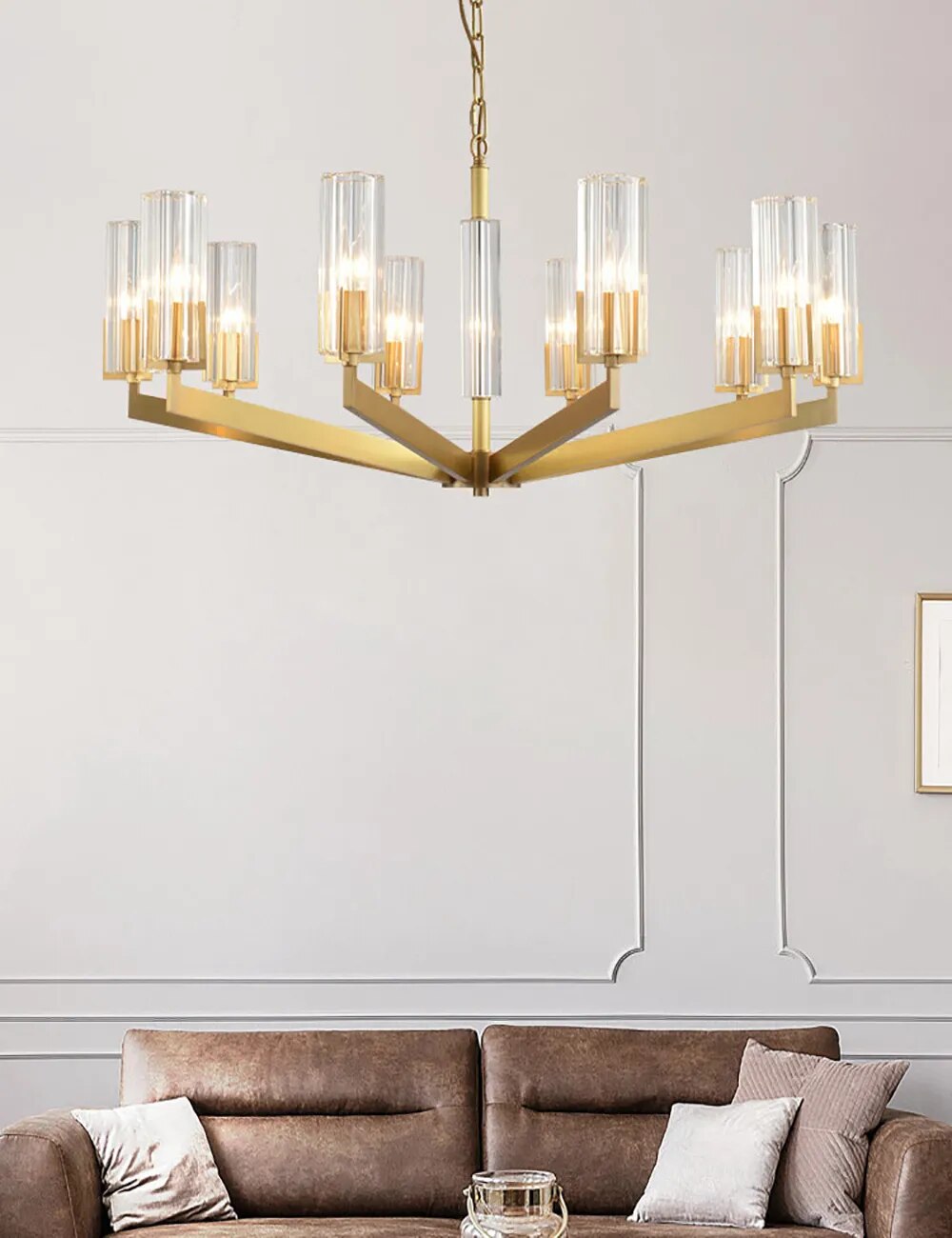 Trendy American Collection Black Warrior Crystal Chandelier Lighting