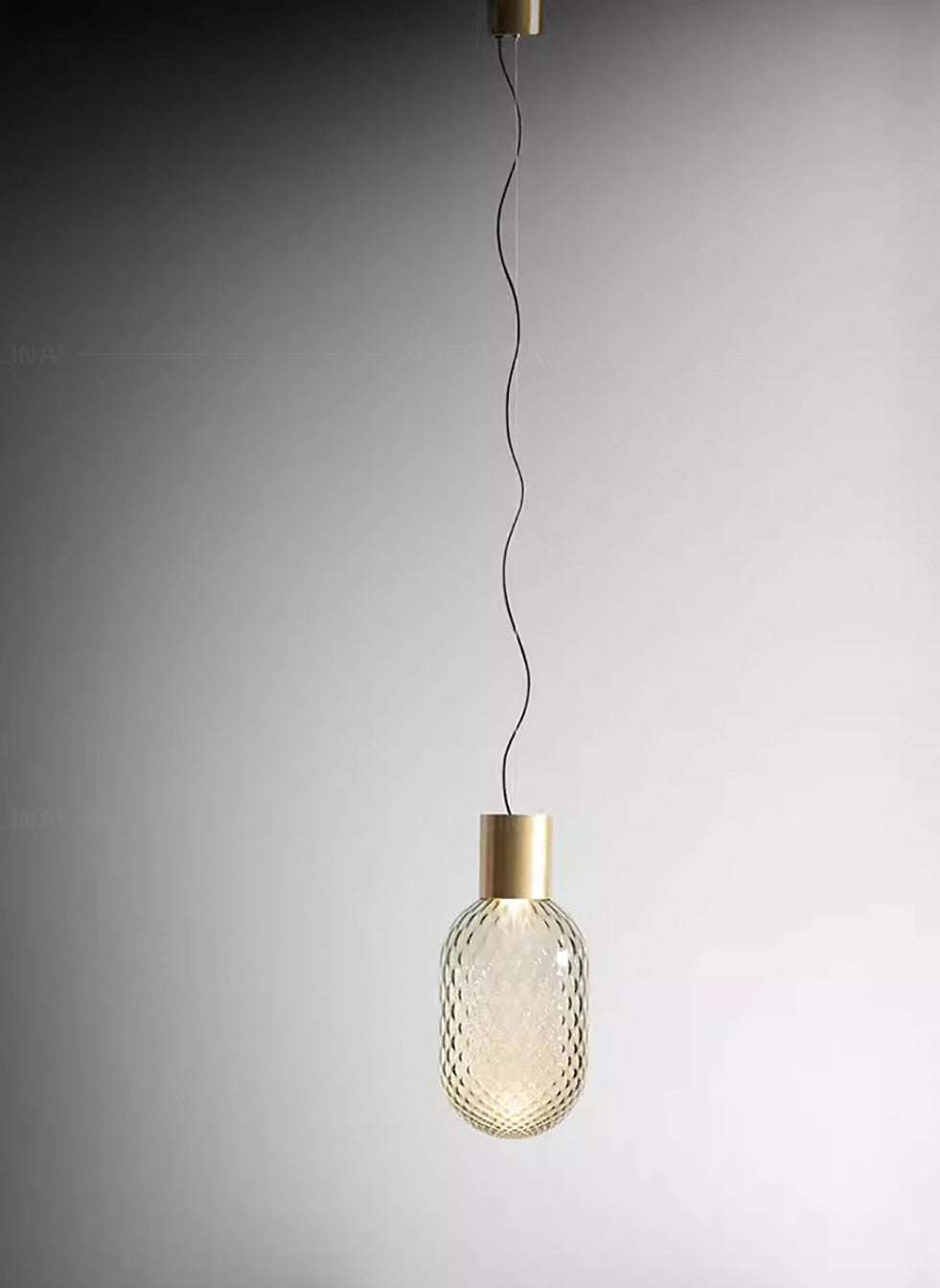 Wad Nordic LED Glass Pendant Lamp