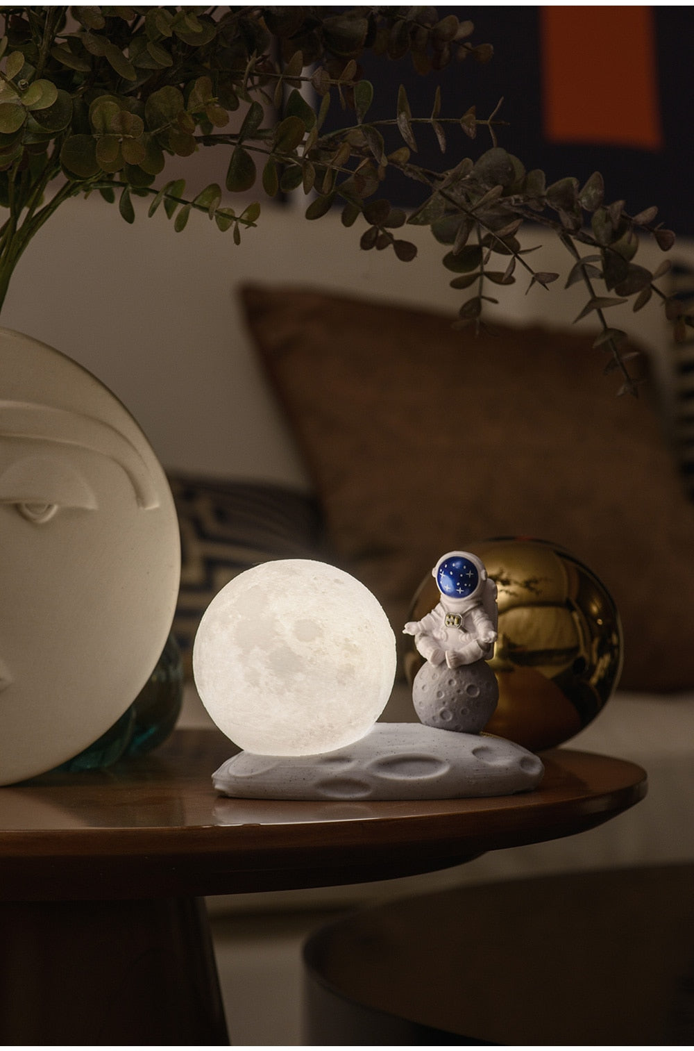 PQ LED Moon Astronaut Night Lights