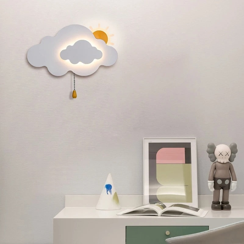 Antero - Childrens Lighting Cloud Nursery Night Light