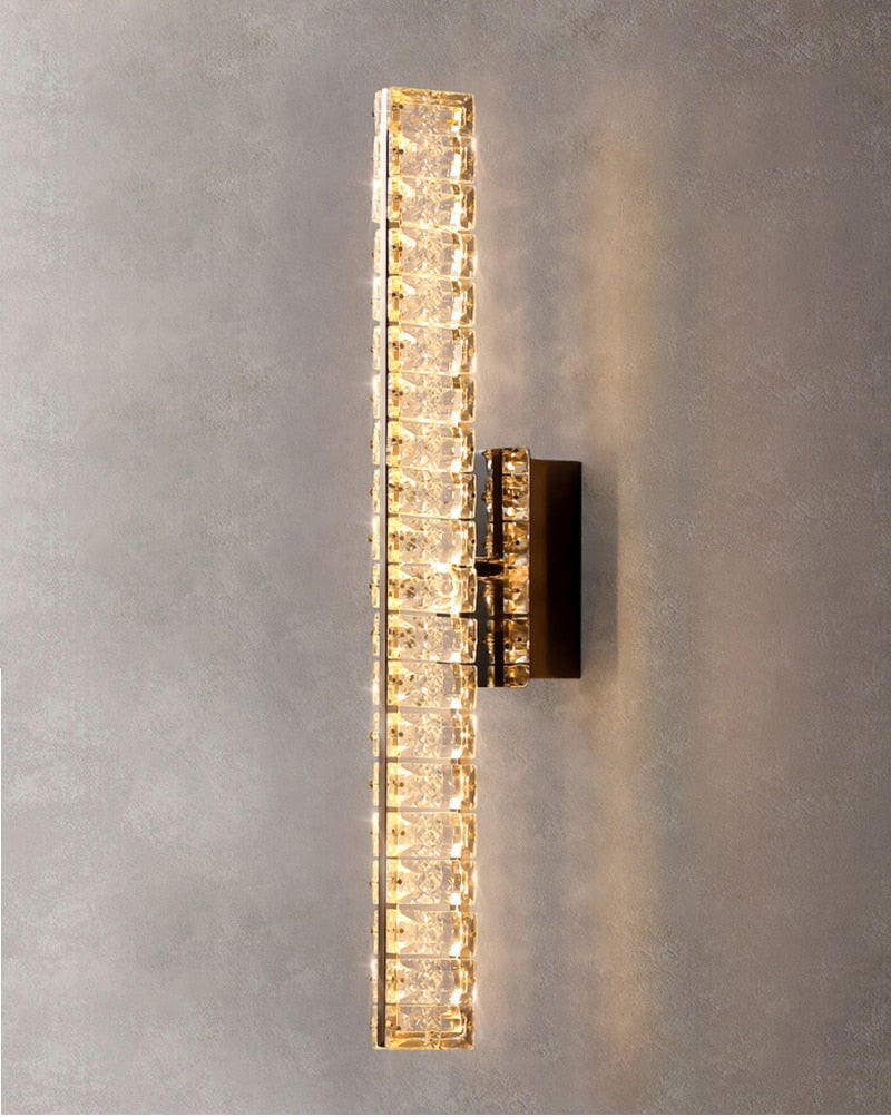 Ylk V Crystal Wall Sconce