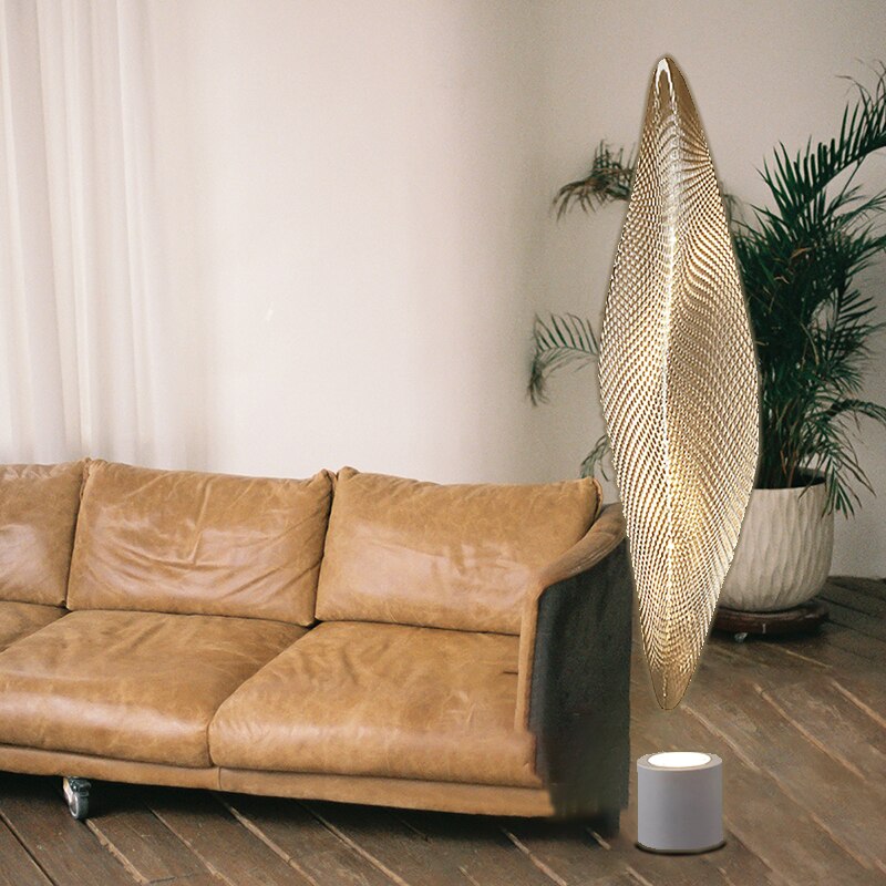 OLGA Leaf Shape Artistical Floor Lamps Modern Creative Design Home Decoration