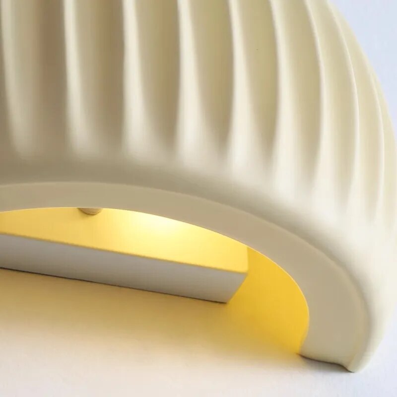 Nordic Cream Minimalist Wall Lamp