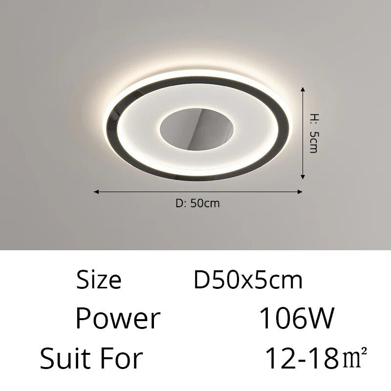 Qiyi Porpork Modern LED Ceiling Lamp