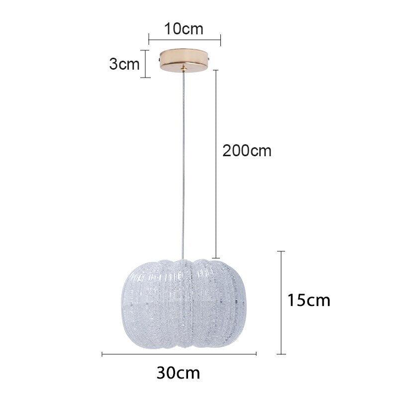 LYF Pumpkin Nordic Pendant Light