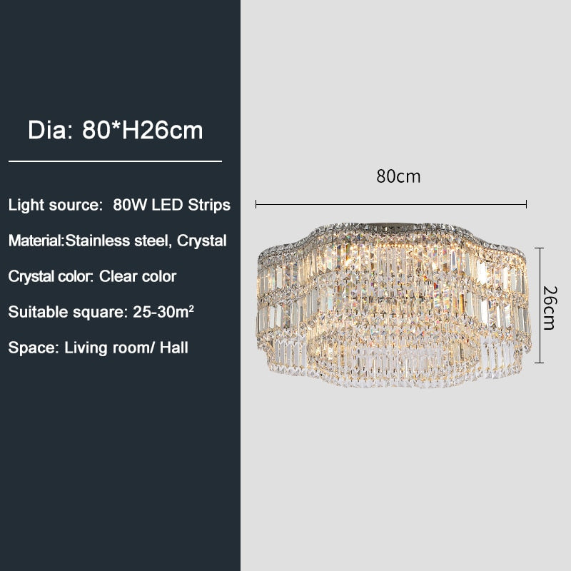 Ylk Torrin Crystal Chandelier