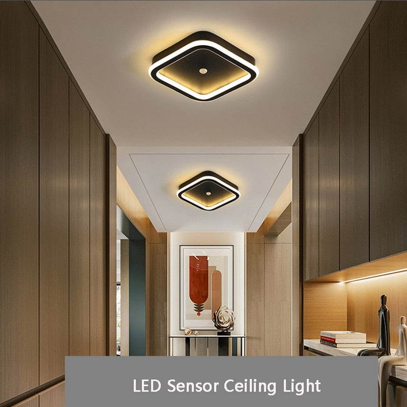 Human PIR Motion Sensor LED Ceiling Lamp