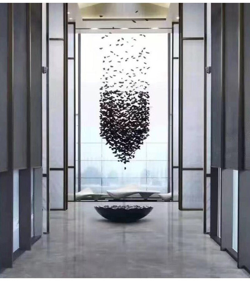 Ylk Modern Clear Crystal Chandelier