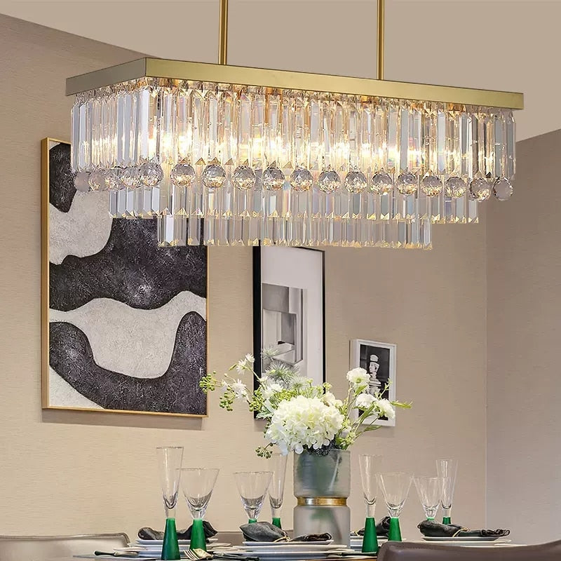 Ylk Willow Modern Crystal Chandelier