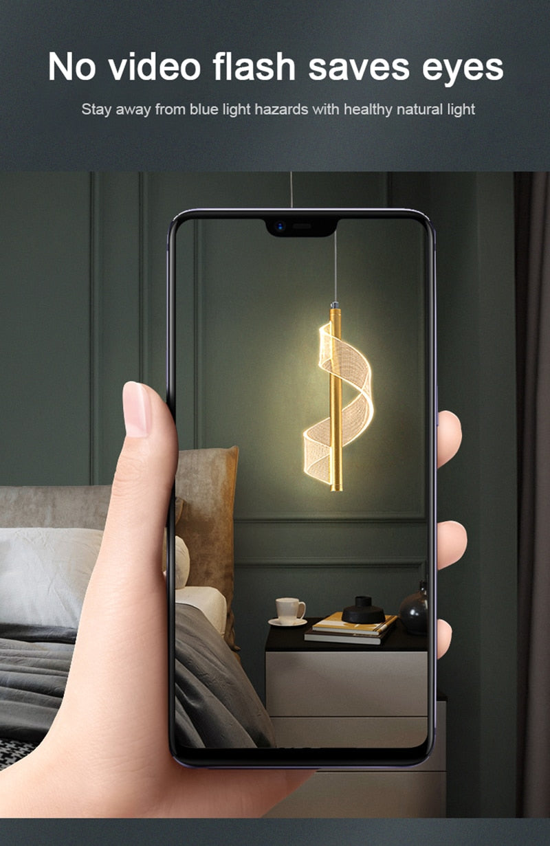 LYF Wall/Pendant The Spiral Lustre LED Light