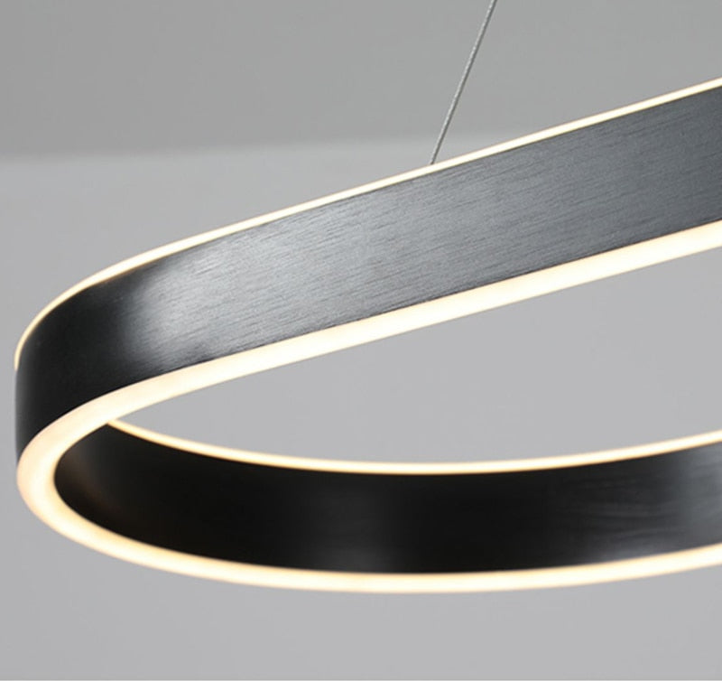 Ylk Oval Design Modern Chandelier