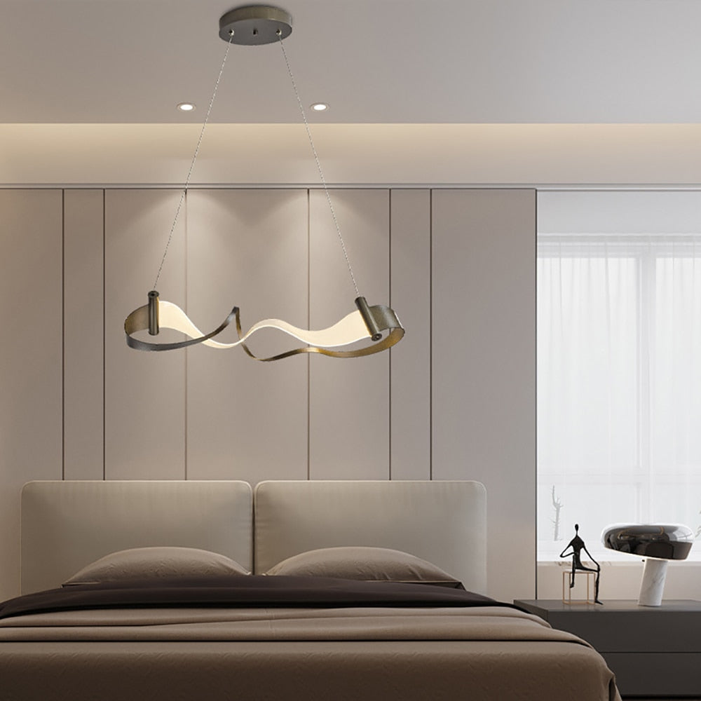 OLGA LED Ceiling Chandelier New Creative Luxury Acrylic Hanging Lamps