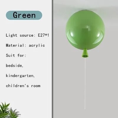IIS Children's Creative balloons Ceiling lamp