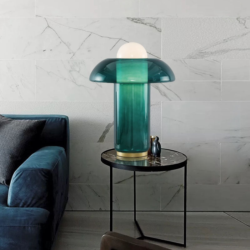 Mak 7-Style Glass Mushroom Lamp