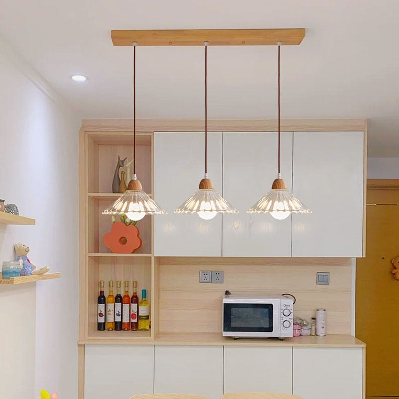 Wad Nordic Glass Pendant Lamp