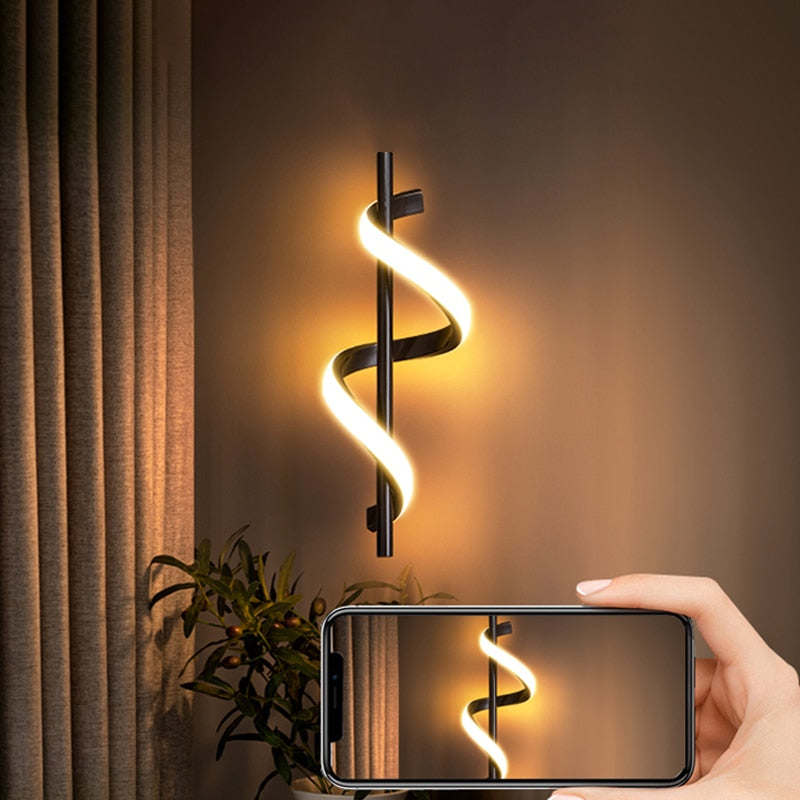 LYF Wall/Pendant The Spiral Lustre LED Light