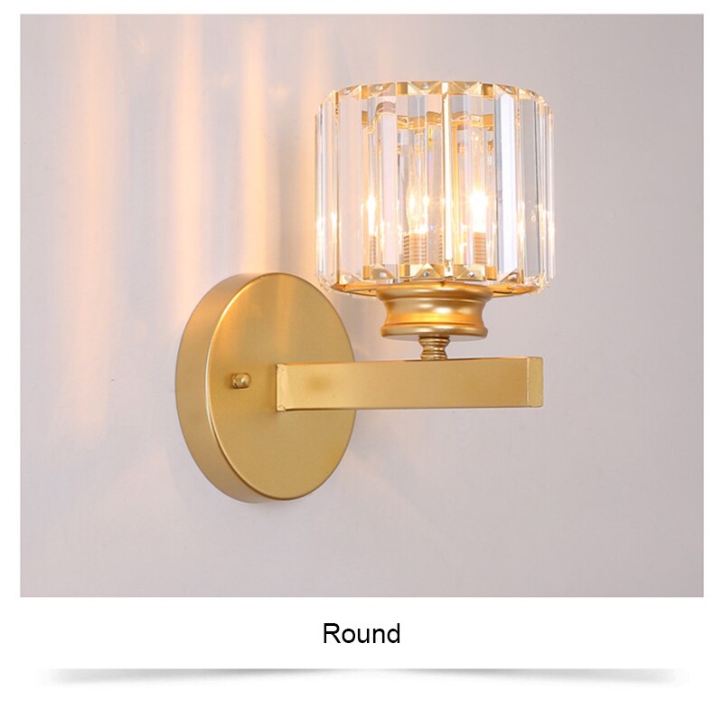 BAN Briony Crystal LED Wall Lamp