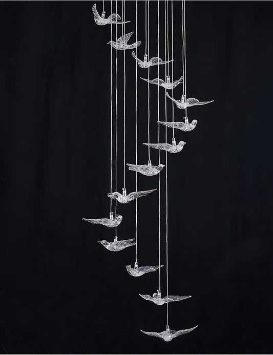 Ylk Bird Design Chandelier Light