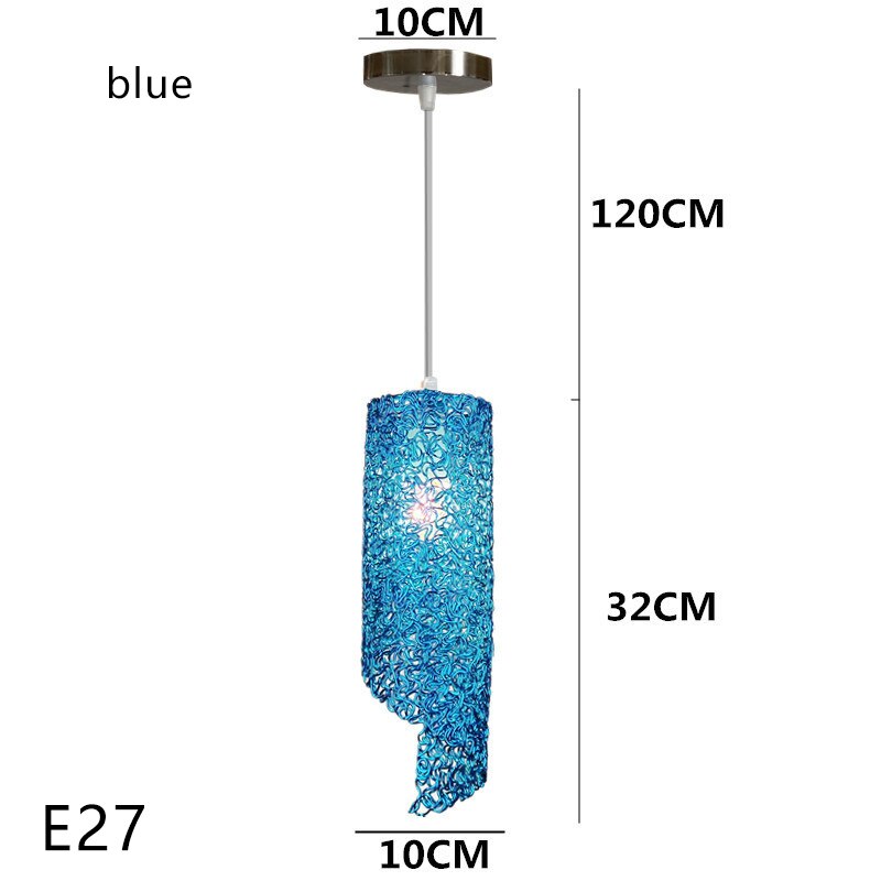 HEN Aerin Color Macaron Pendant Lights Aluminum Wire  Suspension Luminaire