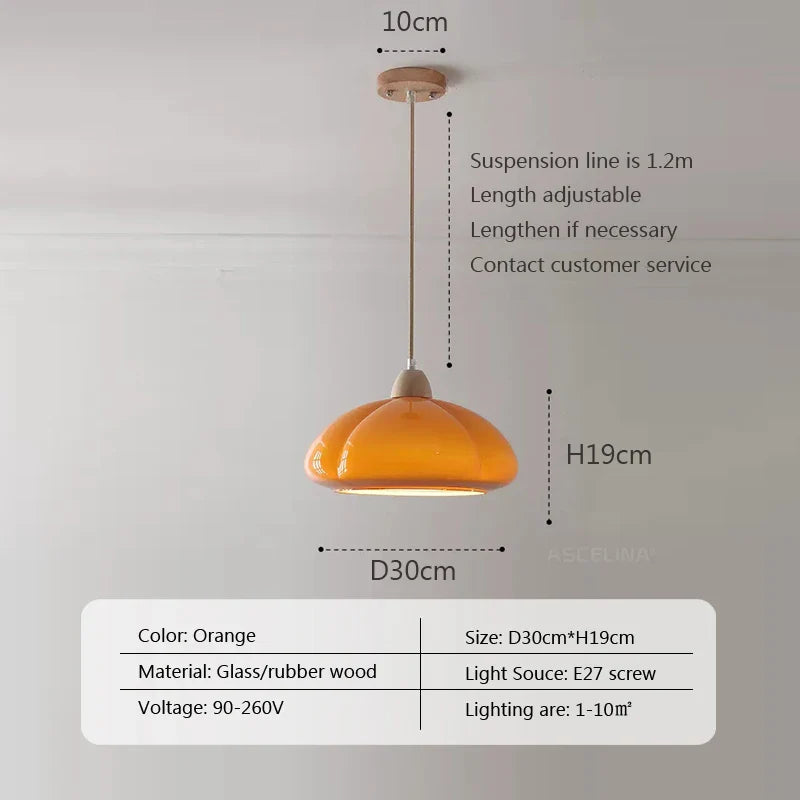 Mie - Glass Pendant Lamps Bauhaus Furniture