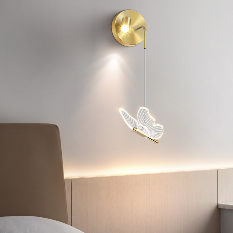 Lyf Nordic Butterfly Spotlight Wall Light