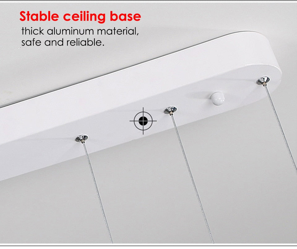 IIS Adjustable Haning Wave Chandelier Lighting