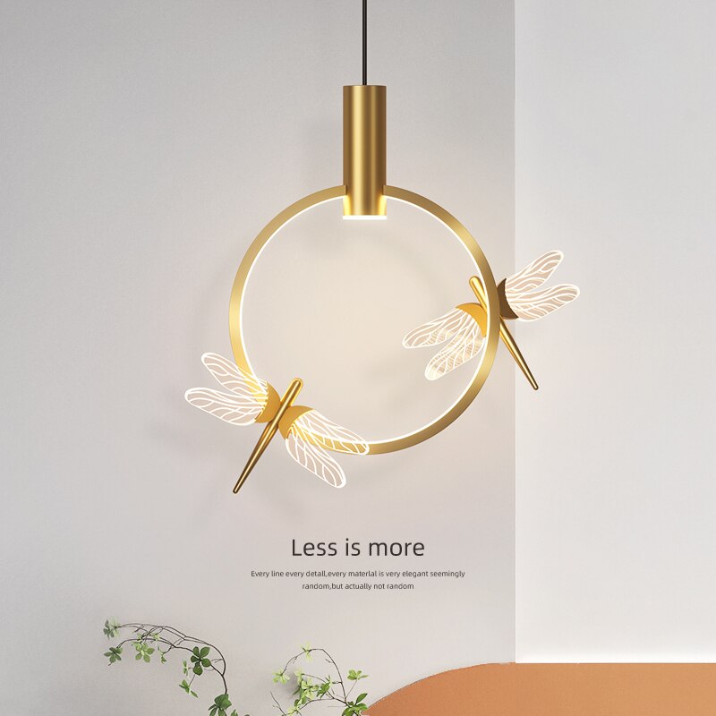 Lyf Dragonfly Pendant Light