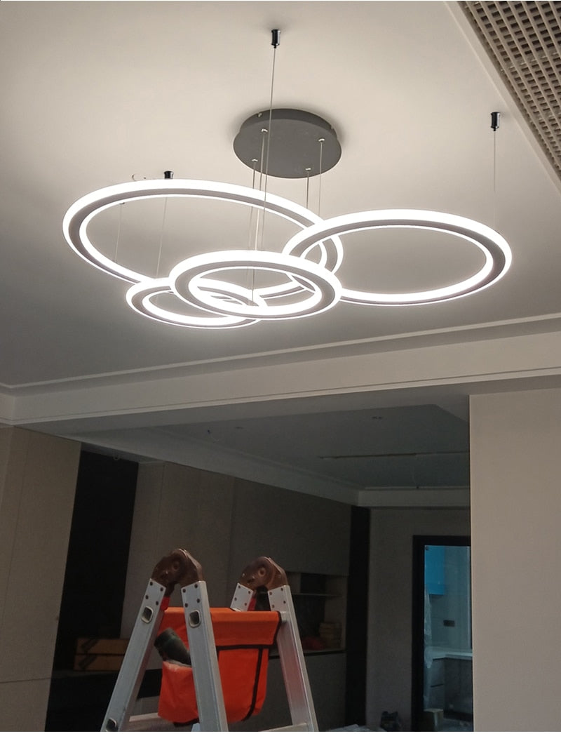 Ylk Ring Design LED Chandelier