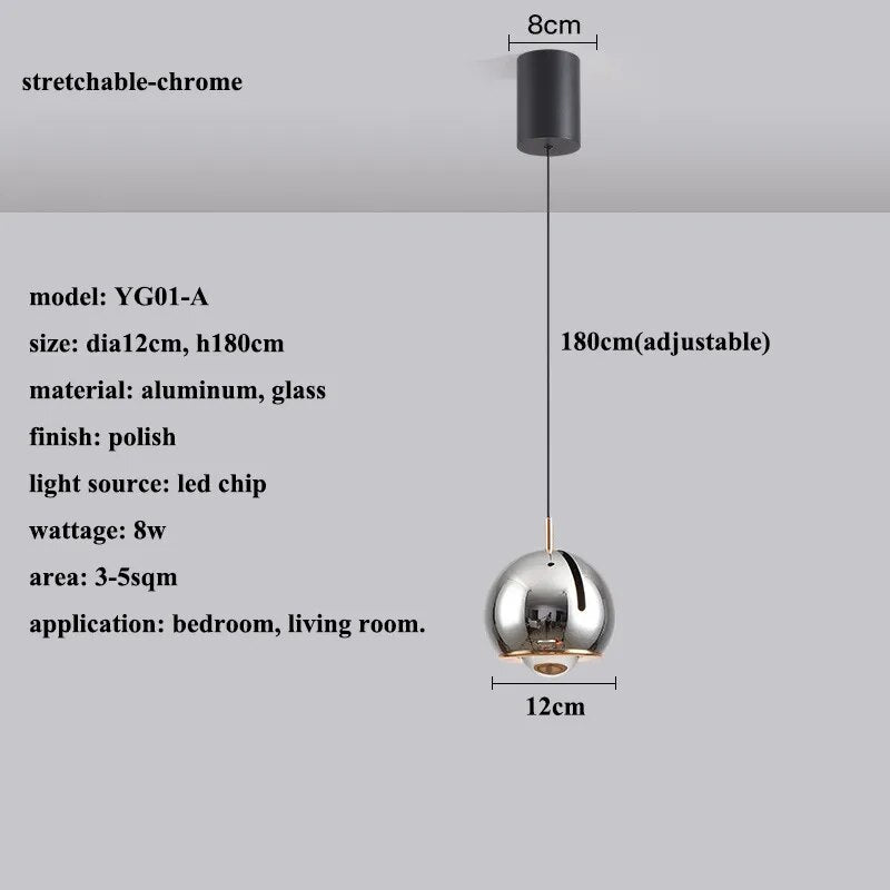 Tirila Modern Adjustable Angle Led Pendant Light