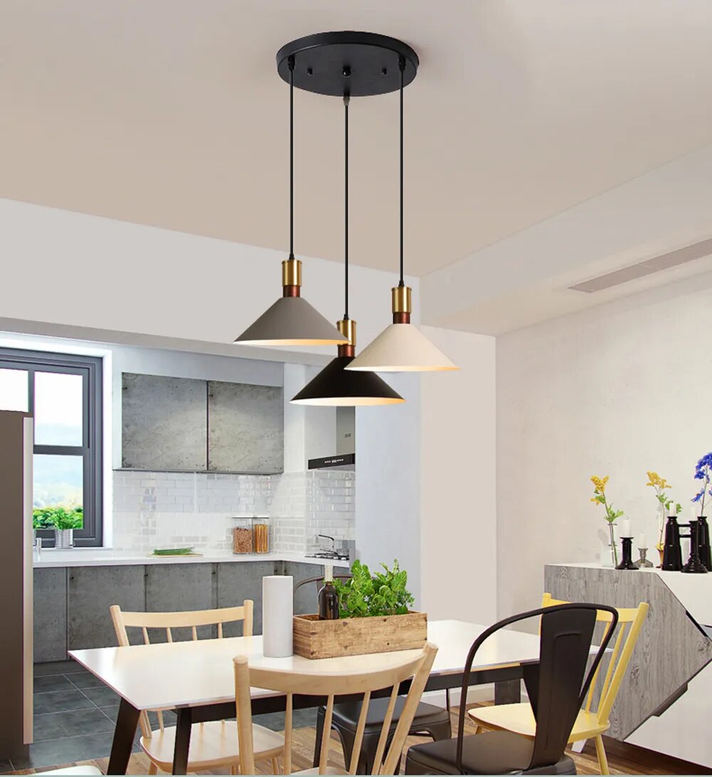 Nordic Industrial retro loft simple Hanging Light