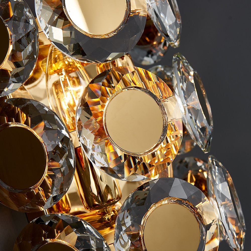 Ylk Adriel Modern Gold Sconce