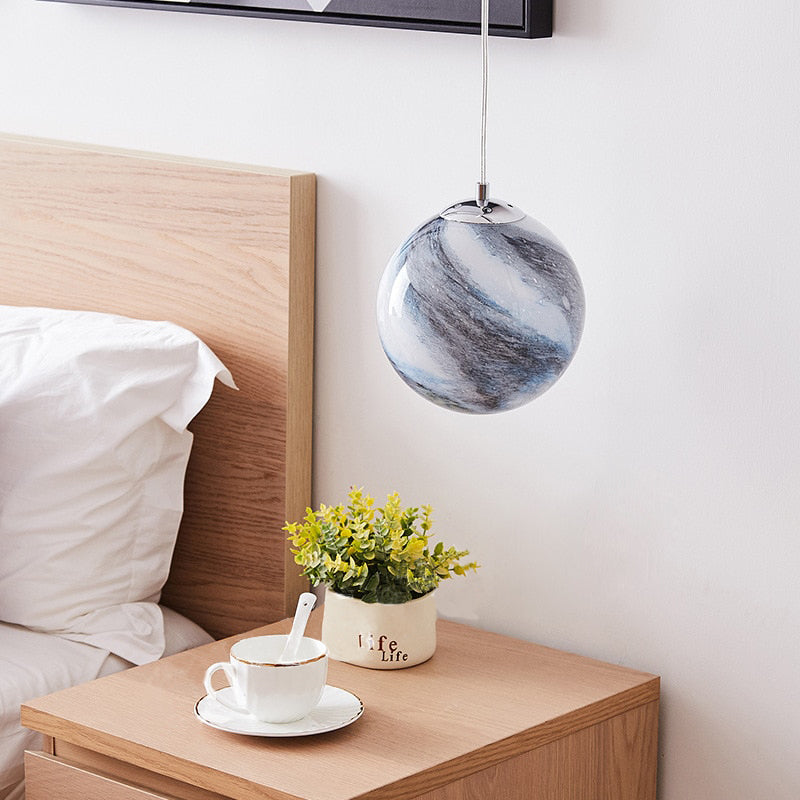 Bror - Childrens Lighting Planet Pendant Light Nursery Lamp