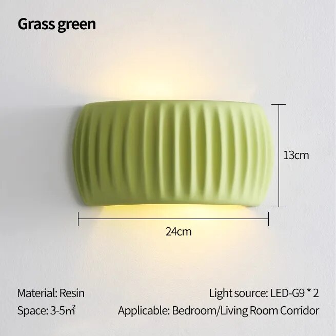 Nordic Cream Minimalist Wall Lamp