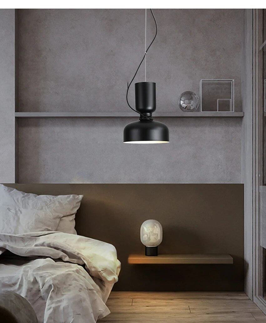 Art Creative Danish Designer wrought iron lampshade bar cafe kitchen suspension lamp