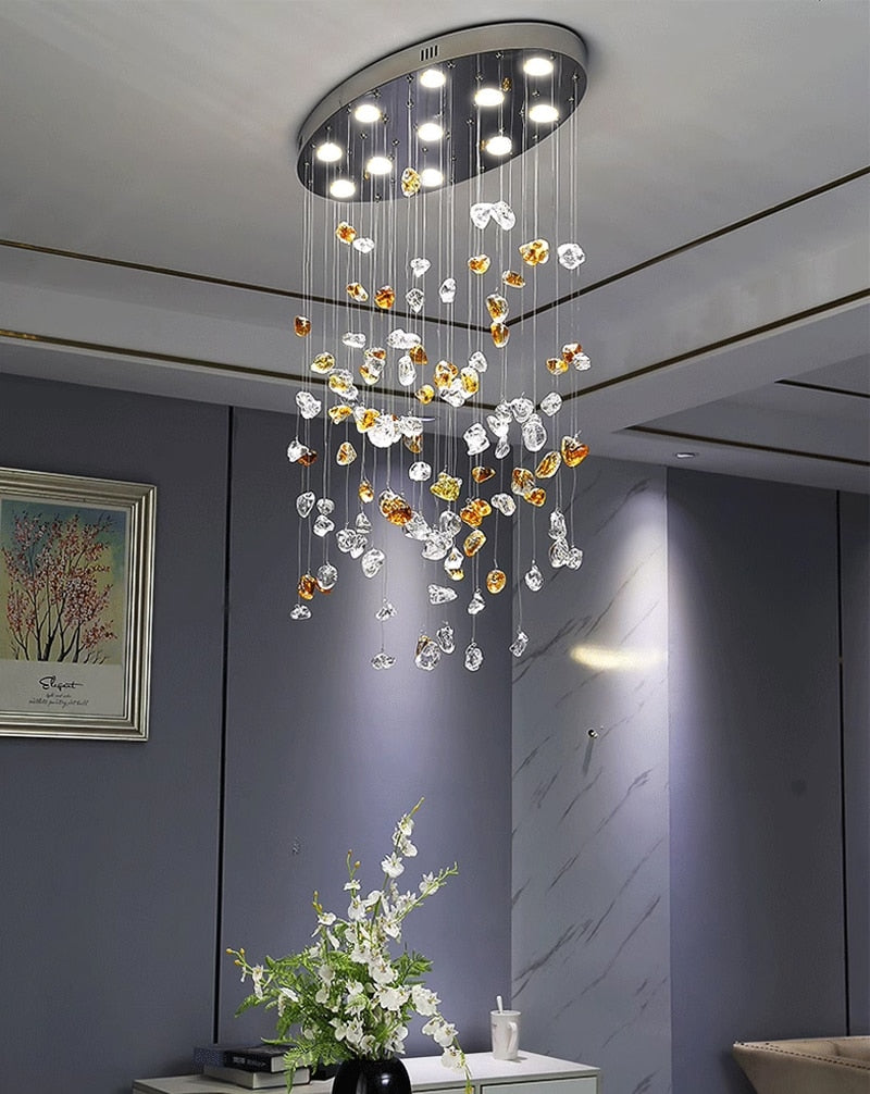 Ylk Tatiana Colorful Crystal Chandelier