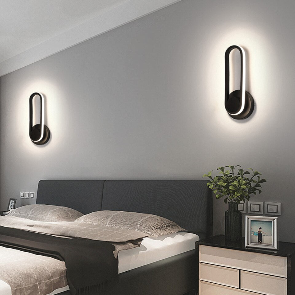 AiS LED Adjustable Nordic Wall Lamp Rotation Angle 330° 12W