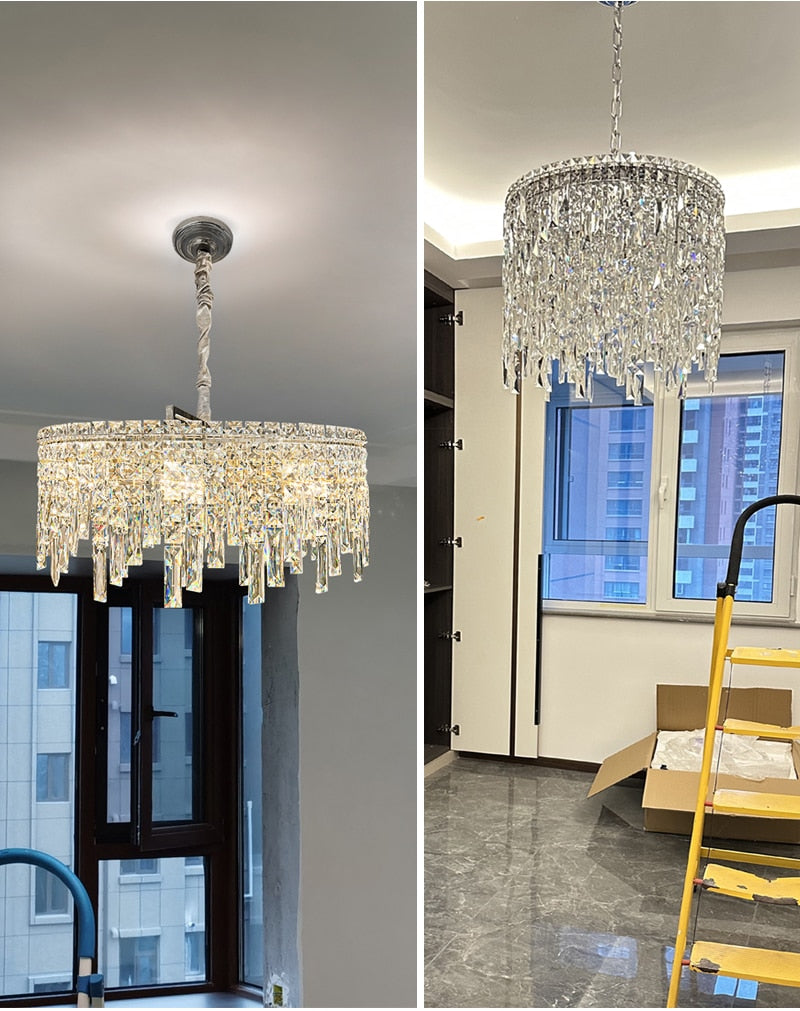 Ylk Xanthe Modern Crystal Chandelier