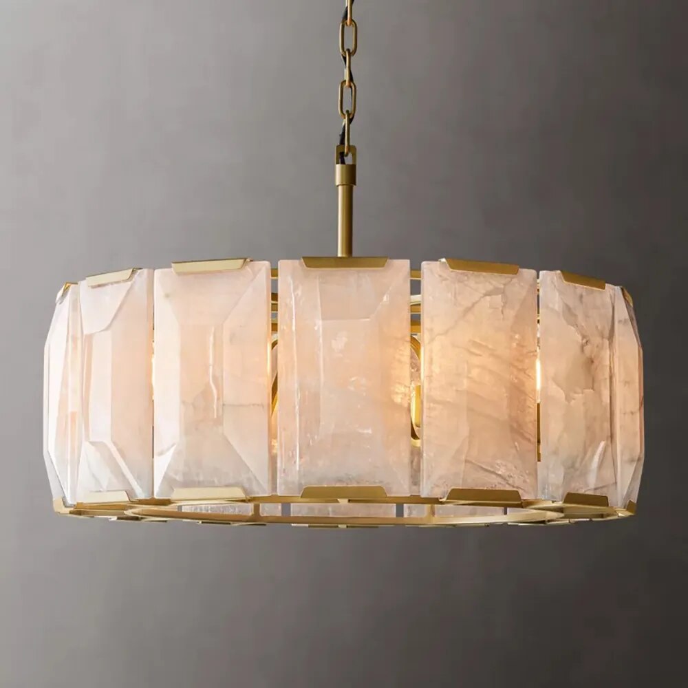 Retro American LED Chandelier Lamp