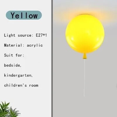 IIS Children's Creative balloons Ceiling lamp