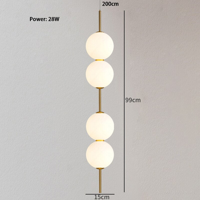 Adiella Pendant Lights Grape luster Glass Ball