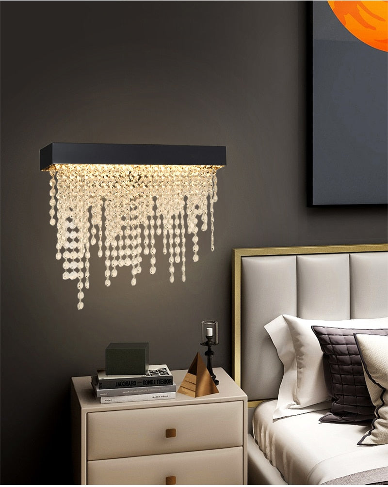 Ylk Agnar Luxury Crystal Wall Lamp