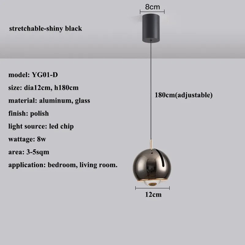 Tirila Modern Adjustable Angle Led Pendant Light