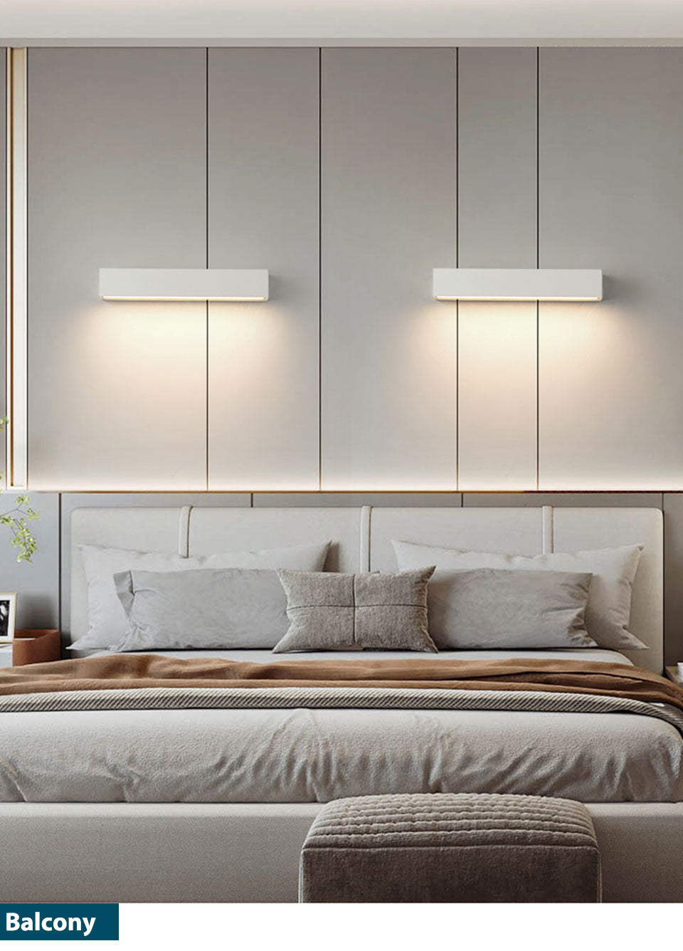 IIS LED Outdoor IP65 Waterproof Porch Wall Sconces Aluminum Exterior