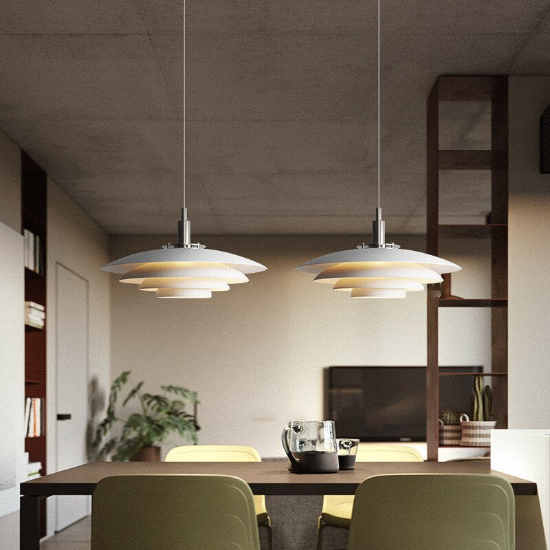 BAN Nordic E27 LED pendant light modern hanging lamp