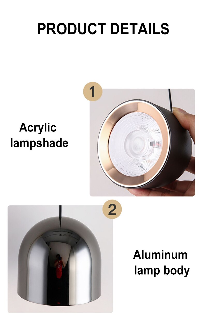 BAN Cadence Bar chandelier LED pendant light