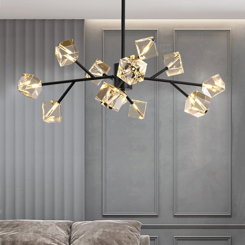 Ylk Thea Crystal Pendant Light